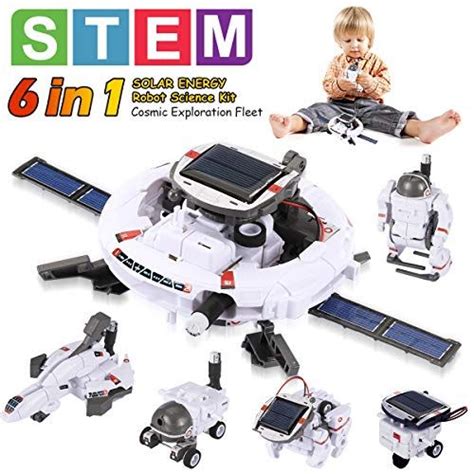 Stem Toys 6 In 1 Space Solar Robot Kit Artofit