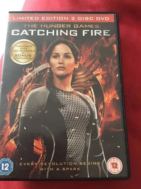 The Hunger Games Catching Fire Dvd Disc Set Picclick Uk