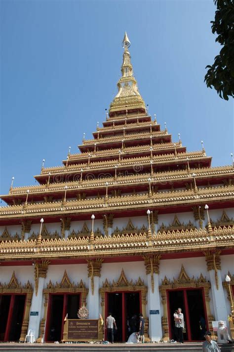 Phra Mahathat Kaen Nakhon En El Templo Wat Nong Wang El Punto De