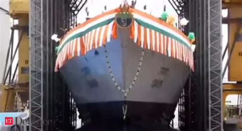 Rajnath Singh Watch Rajnath Singh Launches Two Indigenous Indian Navy Warships In Mumbai The