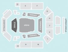 Concert Hall Glasgow - Seating Plan