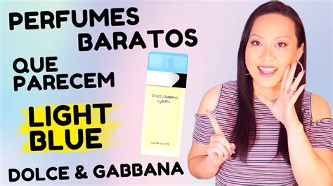 PERFUMES BARATOS QUE PARECEM O LIGHT BLUE DOLCE GABBANA YouTube