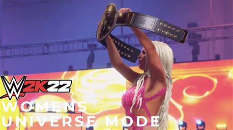 WWE 2K22 Women S Universe Mode I Season 2 Episode 13 NXT YouTube