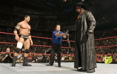 Batista On The Undertaker Being Intimidating