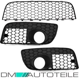 Nebelscheinwerfer Blenden Gitter Set Passt F R Vw Golf Gti Sto Stange