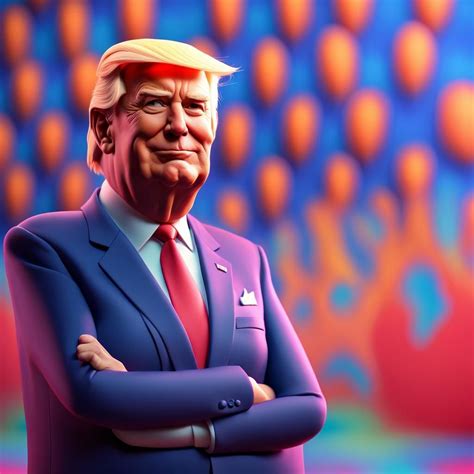 Donald Trump Ai Generated Artwork Nightcafe Creator