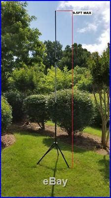 MFJ 1918EX Portable Antenna Tripod With 9 5 Telescoping Mast Ham