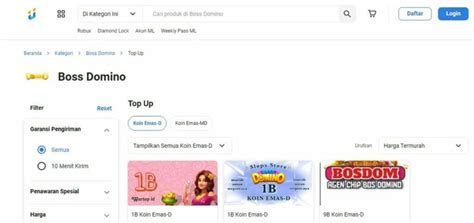 Cara Top Up Boss Domino Murah Dan Aman Via Dana Pulsa Untuk Games