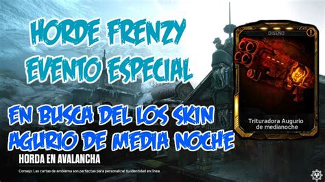 Gears Of War Evento Especial Horde Frenzy En Busca De Los Skin