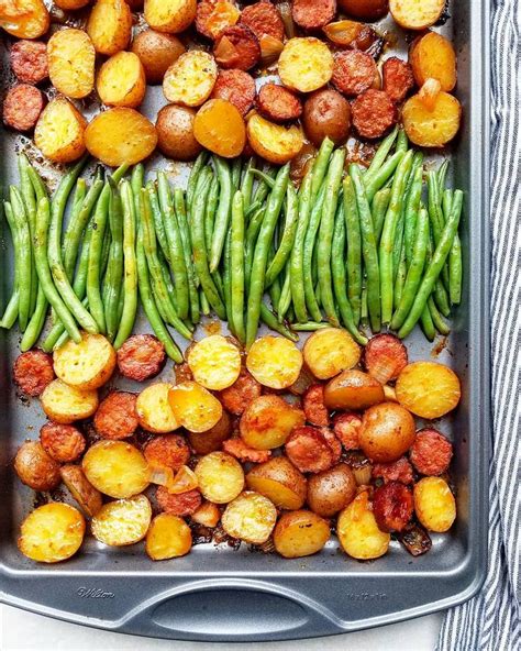 Flavorful Chorizo And Potato Sheet Pan Dinner