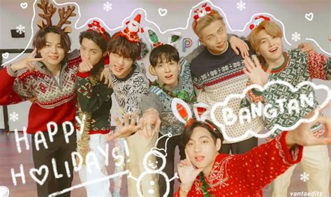 Pin By Bts Pics Semi Hiatus On Bts Bts Christmas Foto Bts