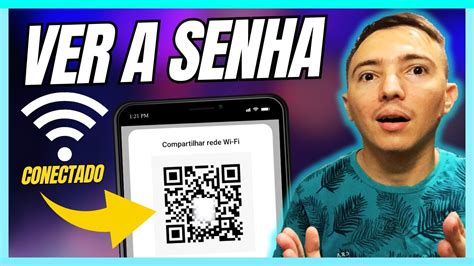 COMO VER A SENHA DO WI FI PELO QR CODE YouTube