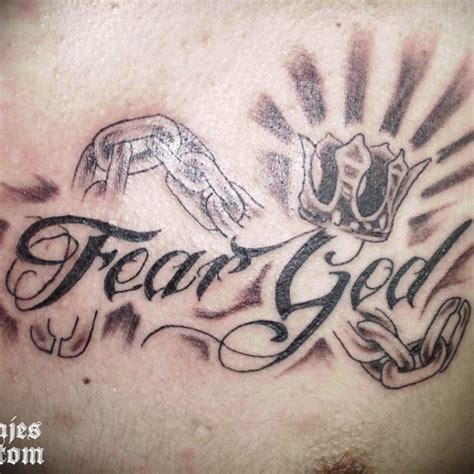 30 Best Fear God Tattoo Ideas Read This First