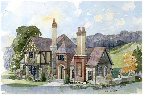 Cotswold Cottage House Plans | plougonver.com