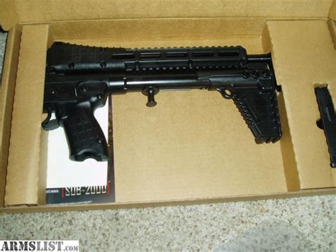 Armslist For Sale Kel Tec Model Sub 2k Gen 2 9 Carbine Semi Automatic Rifle 9mm 16 1