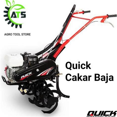 Jual Mesin Traktor Bajak Sawah Quick Cakar Baja Gx Atau Gx Blade