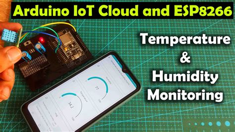 Arduino Iot Cloud And Esp8266 With Dht11 For Temperature And