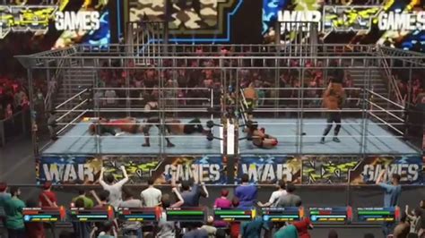 Wwe 2k23 Bloodline Vs Nwo Wargames Match YouTube