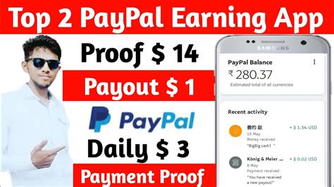 Top Paypal Cash Earning Apps With Proof Paypal Games For Money