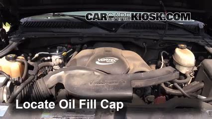 How To Add Oil Cadillac Escalade Cadillac Escalade