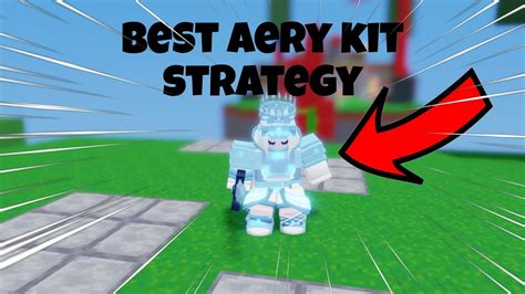 The New Best Aery Kit Strategy Roblox Bedwars Youtube