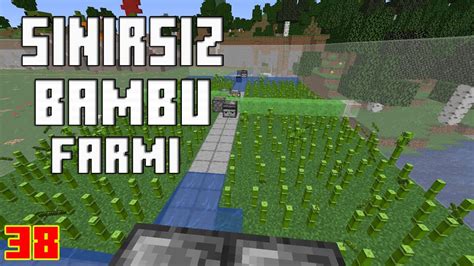 Sinirsiz Bambu Farmi Minecraft Survival Bölüm 38 Youtube