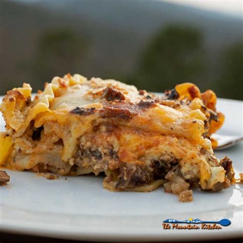 Smoked Brisket Lasagna With Bbq Sauce The Mountain Kitchen