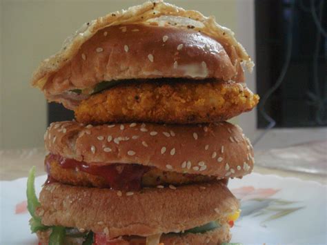 Flavors & Spices of India: Recipe Of King Size Burger