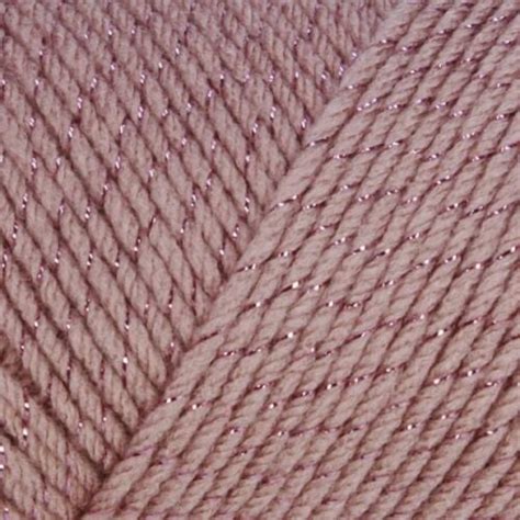 Mainstays Sparkle Metallic Acrylic Yarn Pink Rose Lot Of 2 Skeins Etsy