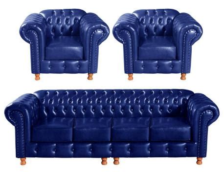 Conjunto Chesterfield Sof Luis Xv Lugares Poltronas Colonial