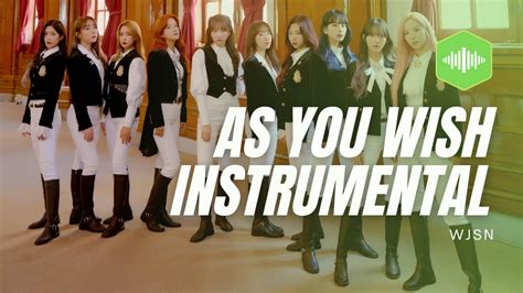 WJSN As You Wish 우주소녀 이루리 가사 Clean Instrumental YouTube