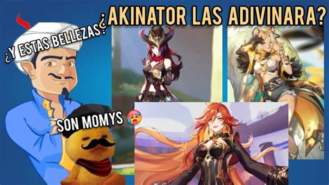 Pongo A Adivinar A Akinator A Las Nuevas Personajes De Genshin Impact