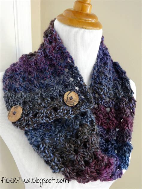 Fiber Flux One Skein Cowls Free Crochet Patterns