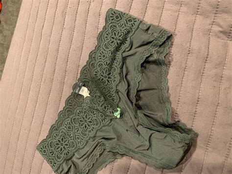 Sexy Green Panties With Natural Scent