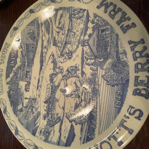 Knotts Berry Farm Plate Etsy