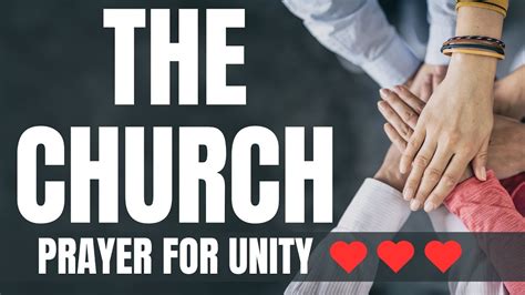 Prayer For Unity In The Church Biblically Based Prayer For Unity