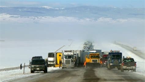 Interstate 80 Reopens After Semi Accidents Laramie Residents Receive