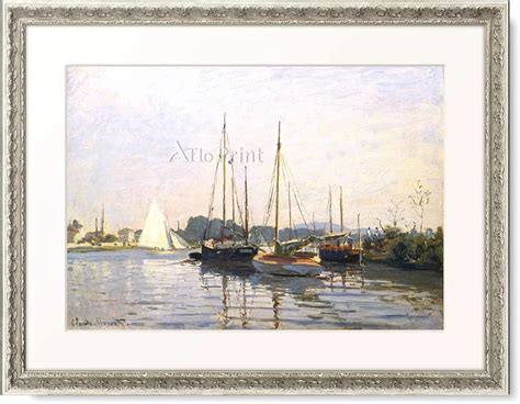 Amazonクロードモネ Claude Monet Sailing Boats Argenteuil About 1872 73