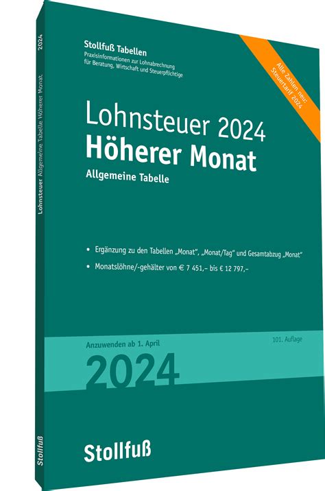 Tabelle Lohnsteuer H Herer Monat Print