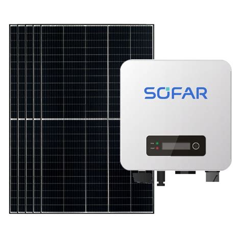 Zestaw Fotowoltaiczny 10kW On Grid Dach Skośny Panel PV Sunova Sofar