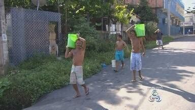 Bom Dia Amazônia Moradores da Zona Norte de Manaus sofrem falta d