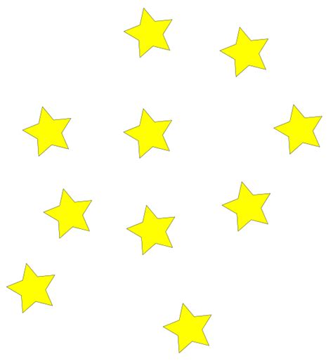 Line Point Angle Yellow Pattern - Star Cliparts Transparent png ...