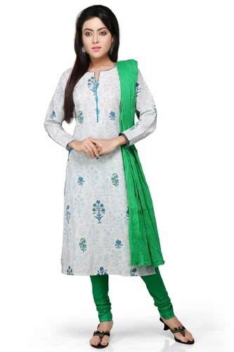 White Cotton Readymade Kameez With Legging At Rs New Items In