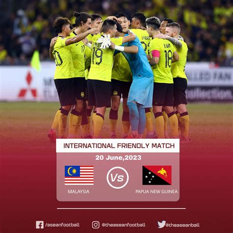 Asean Football On Twitter Confirmed Malaysia