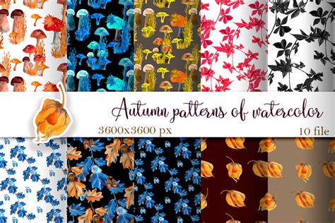 Fall Plaids Pattern Backgrounds Autumn Graphic By ElenaZlataArt