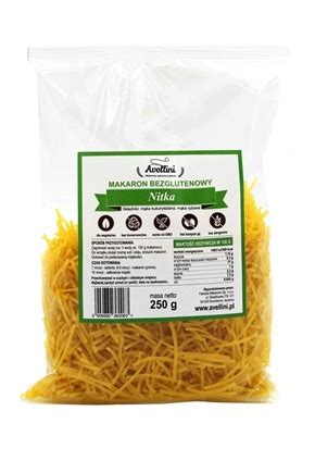 Makaron bezglutenowy nitki 250g AVELLINI NOWOŚĆ 12958811948 Allegro pl