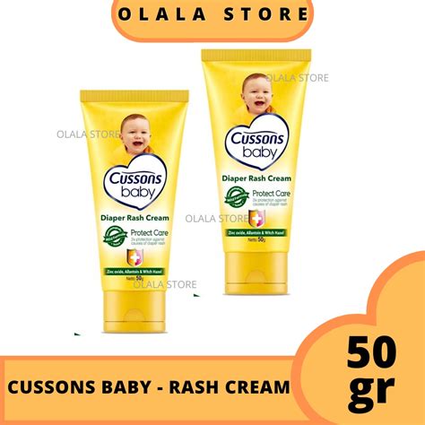 Jual Cussons Diaper Rash Cream Gram Krim Ruam Bayi Shopee