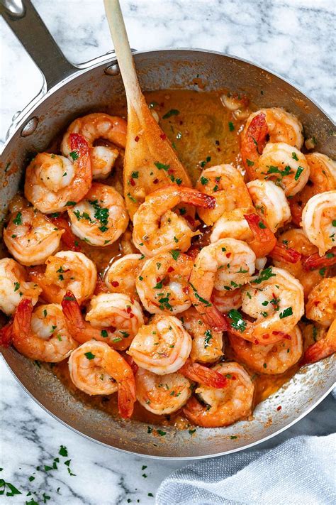 Garlic Butter Shrimp In 10 Minutes Garlic Shrimp Recipe Buttered Shrimp Recipe Shrimp