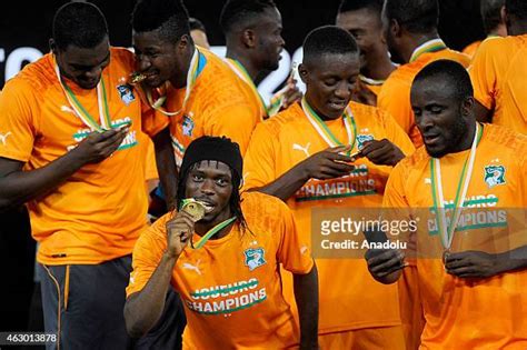 547 Africa Cup Of Nations Final Ivory Coast V Ghana Stock Photos High