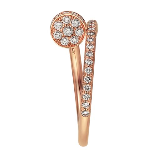 Cartier Rose Gold And Diamond Juste Un Clou Ring Harrods Uk